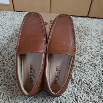 남성용 Sperry Top-Sider 브라운 로퍼 25.5