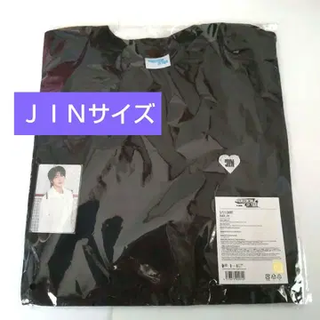 RUNSEOKJINinJAPAN 티셔츠 블랙 검정 진 사이즈 jin