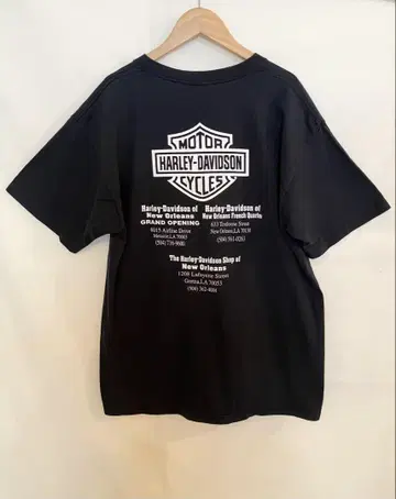 할리데이비슨 Harley Davidson 티셔츠 백 프린트