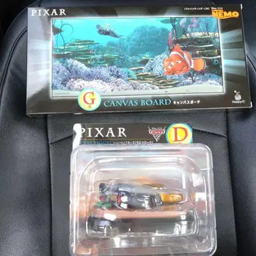 픽사 니모 캔버스 보드 & 카즈 피규어