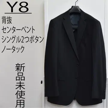 수트 비즈니스 블랙 스트라이프 노턱 남성용 수트 Y8 43101