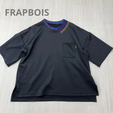 FRAPBOIS 플라보아 오버 사이즈 티셔츠 블랙 2