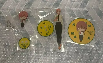 마키마 애니 카페 아크릴 스탠드 코스터