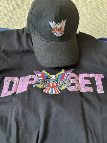 diplomats dipset 티셔츠 및 캡 세트