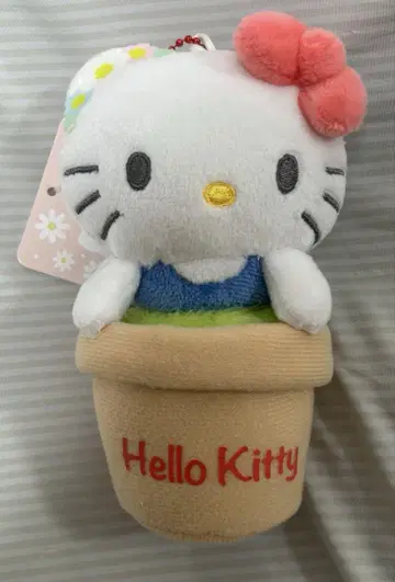 헬로키티 마스코트 파우치 입체 플라워 인형뽑기 경품