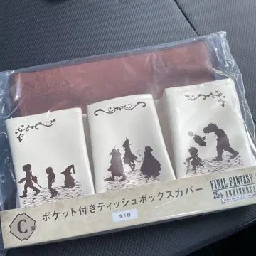 미개봉 FF9 C상 복권 출시 25주년 기념 제일복권 티슈 박스