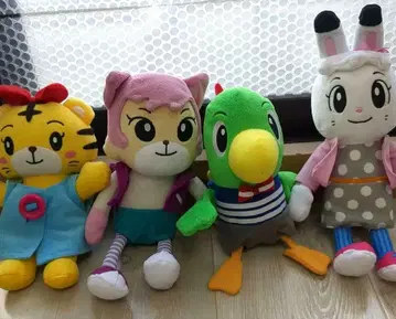 하나짱, 냐키, 토리피, 미미린 봉제 인형