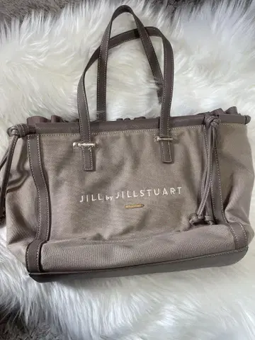 JILLbyJILLSTUART 프릴 레이어드 토트백 모카