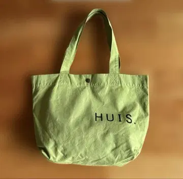HUIS 엔슈 직물 버프 크로스 토트백
