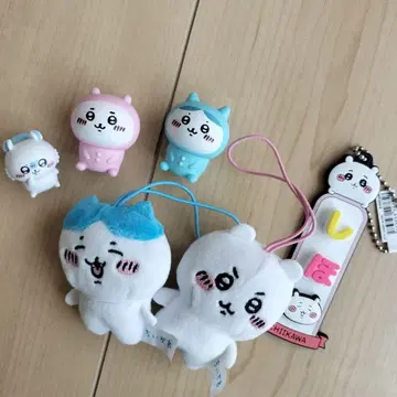 치이카와 봉제 인형 세트 스트랩 포함 마스코트