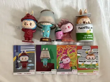 popmart labubu almost hidden 4종 세트