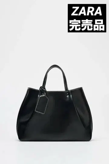 ZARA 자라 스티치 시티 백 완판템