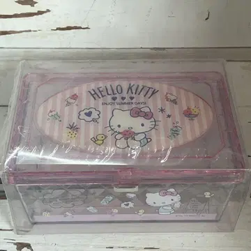 새상품 헬로키티 반짝이 프리 케이스