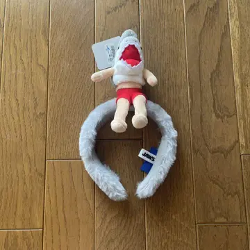 상어 인간 머리띠