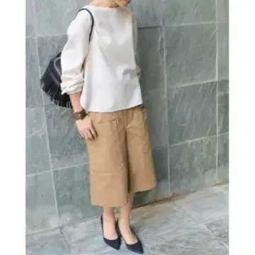 새상품급 이에나 치노 하프 팬츠 36