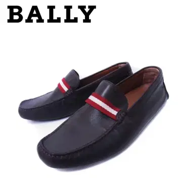 [거의 미사용] BALLY 'TELMO' 드라이빙 슈즈 로퍼 다크 브라운