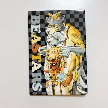 BEASTARS 스퀘어 캔뱃지 비스트즈 레고시 스퀘어 캔뱃지
