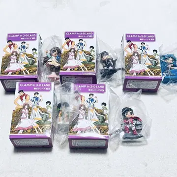 CLAMP in 3-D LAND 제6 시리즈 트레이딩 피규어