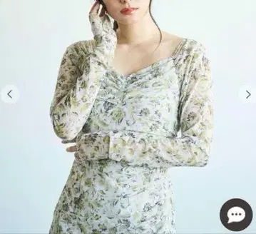 코코딜 플라워 튤 개더 원피스 사이즈 1