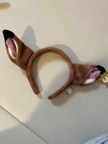 Bambi 귀가 달린 머리띠 디즈니랜드