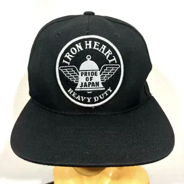 새상품급 USA제 아이언 하트 IHC-18 스냅백 캡 블랙