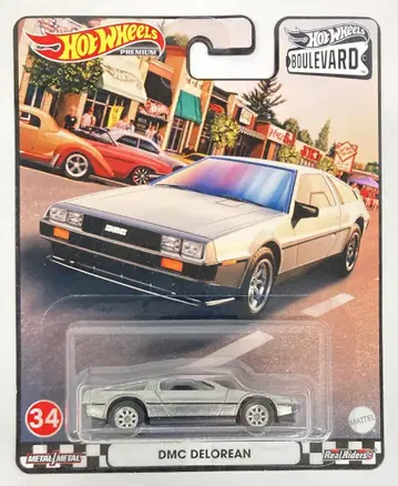 매텔 핫휠스 부루바드 HCM79 DMC 델로리안 34