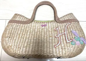 ANYA HINDMARCH 바스켓백 H 마크
