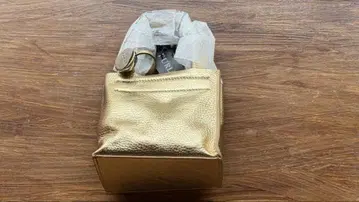 훌라 미니 백 골드와 코인 케이스