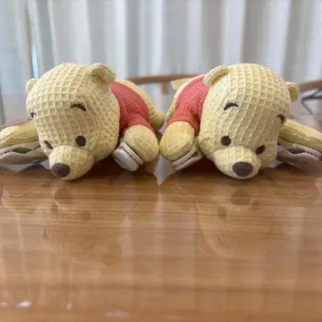 곰돌이 푸 어깨에 메는 봉제 인형 복조리 세트