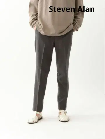 StevenAlan T/W STR SLOW TAPERED-JUST/팬츠