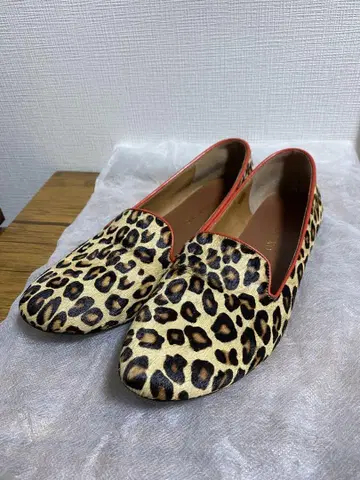 로데스코 레오파드 무늬 펌프스 24.0cm