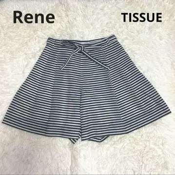 Rene 르네 하프 팬츠 큐롯 고급 TISSUE 사 제품 36