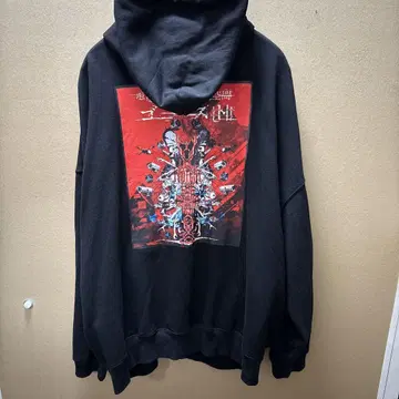 amazarashi 고스트 집업 후디 XL 사이즈