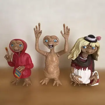 E.T. 가챠 명장면 컬렉션 3종 세트 피규어