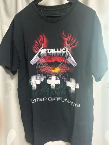 Metallica Master of Puppets 티셔츠 M 사이즈