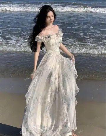 롱 드레스 미사용 새상품