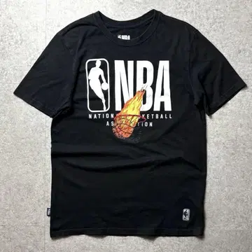 NBA 로고 프린트 농구 파이어 프레임 디자인 스포츠
