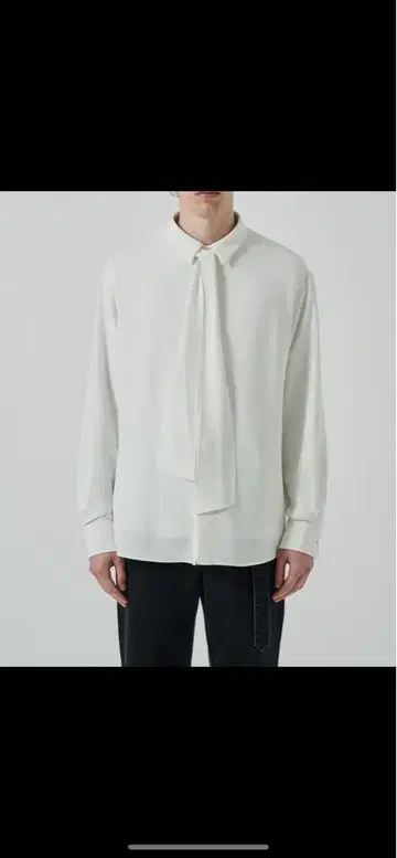 미사용 새상품 CULLNI BOWTIE SHIRTS