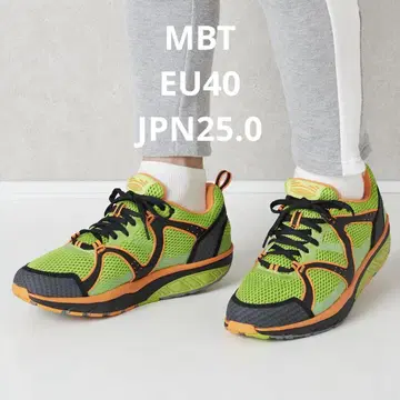 MBT 스니커즈 EU40 라임 컬러 미사용 새상품
