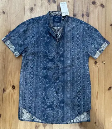 SCOTCH & SODA 반팔 셔츠 이중 옷깃
