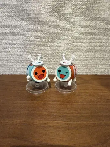 가챠 복권 A상 와다 돈&와다 카츠 빅 피규어 2개 세트