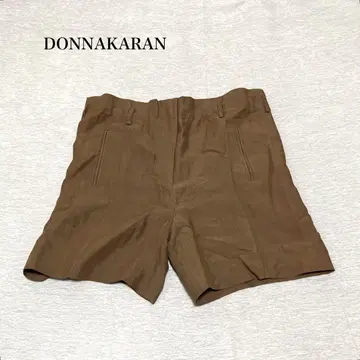 다나 캐런 린넨 블렌드 숏 팬츠 (S) 마 혼방 이탈리아제 개성파 성인용