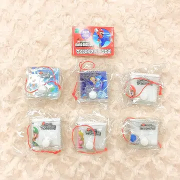 New 슈퍼 마리오 브라더스 Wii 극세사 크로스 전 6종