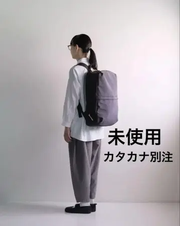 NIZYU KANO FUKUI SIWA 나일론 백팩 카타카나 별주