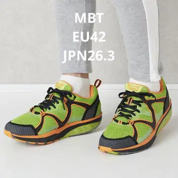MBT 스니커즈 EU42 라임 미사용 새상품