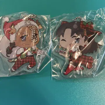 Fate ufotable 토사카 린 아처 크리스마스 아크릴 키링