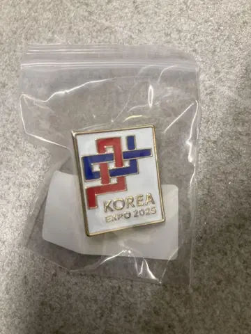 오사카 만국 박람회 한국관 핀 배지