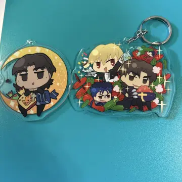 Fate 겐페이 기레이 길가메쉬 랜서 아크릴 키링