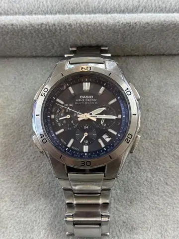 CASIO Wave Ceptor 멀티 밴드 6 블랙 손목시계