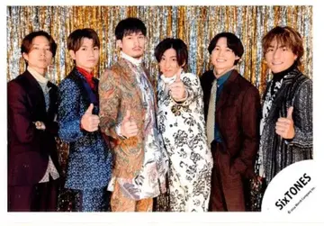 SixTONES VVS 굿즈 오프샷 모음 공식 사진 *1장